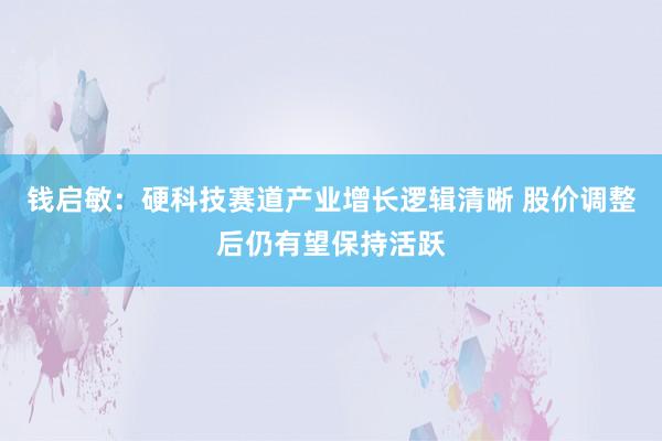 钱启敏：硬科技赛道产业增长逻辑清晰 股价调整后仍有望保持活跃